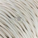 Picture of TWISTED CABLE 2X0,75 COV. WORSTED RAW COTTON 182
