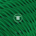 Picture of TWISTED CABLE 2X0,75 COV. POLYESTER GREEN 872