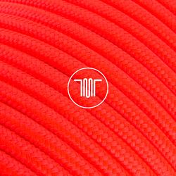 Picture of ROUND PVC CABLE 3X0,75 COV. POLYESTER FLUO ORANGE 2349