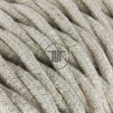 Immagine di CAVO TRECCIA PVC 2X0,75 RIV. COTONE ALASKA